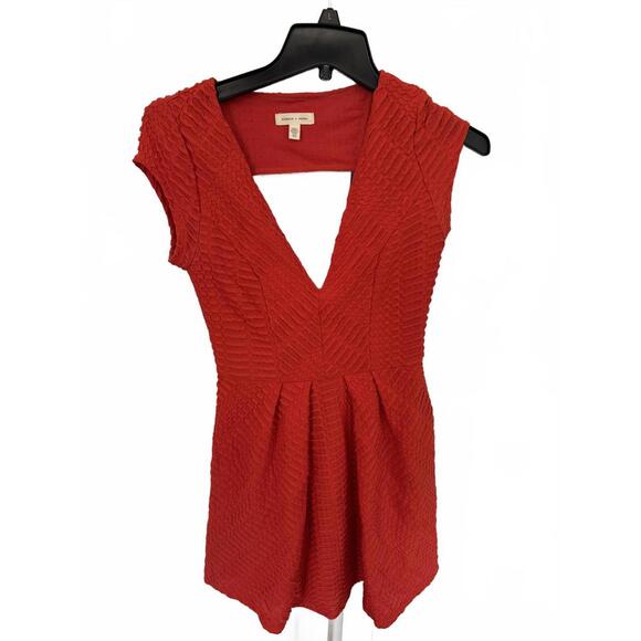 Urban Outfitters Dresses & Skirts - Silence and Noise Red A-Line Mini Skater Dress